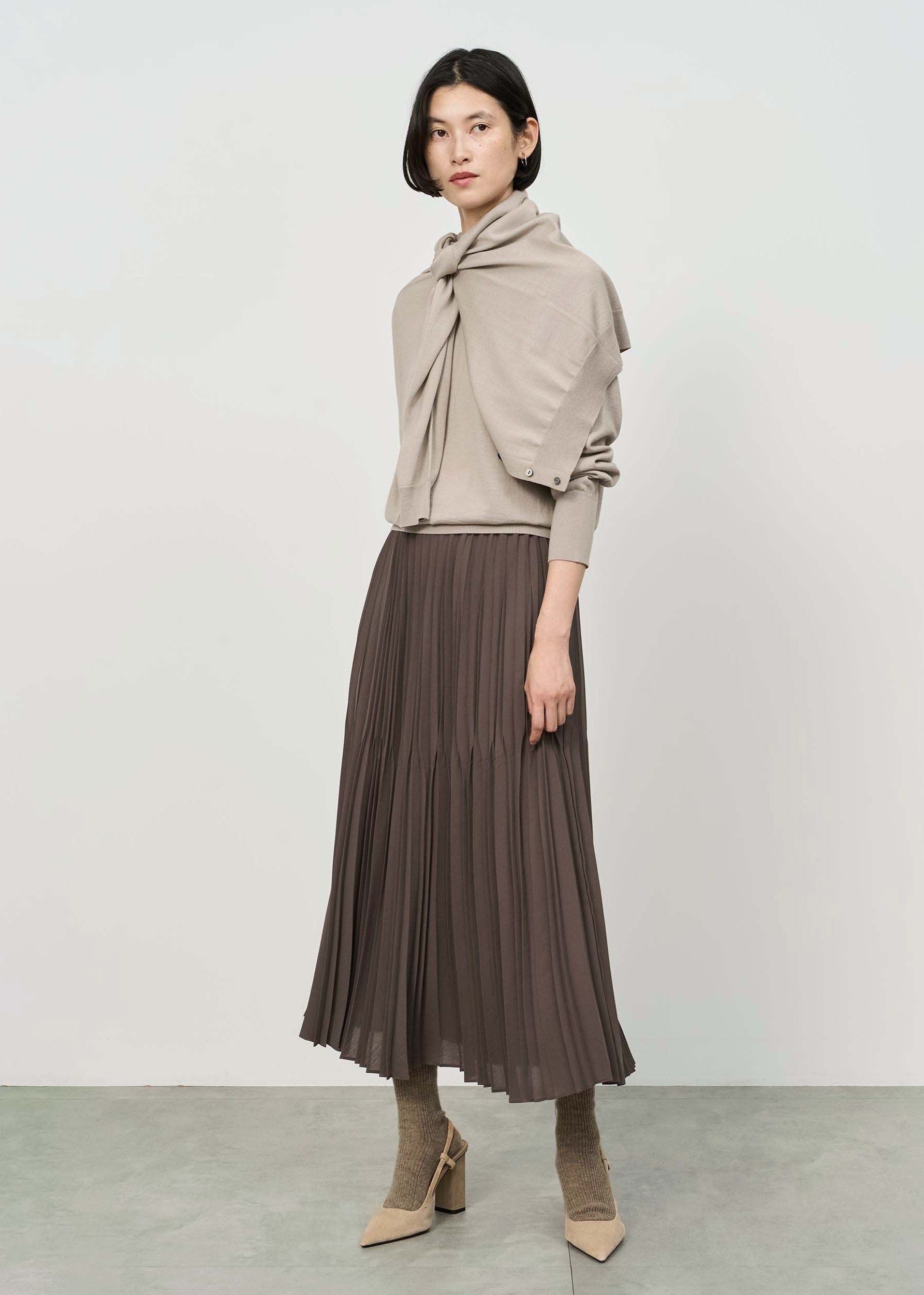 Model:5'7"/170cm
<br>Length:85cm