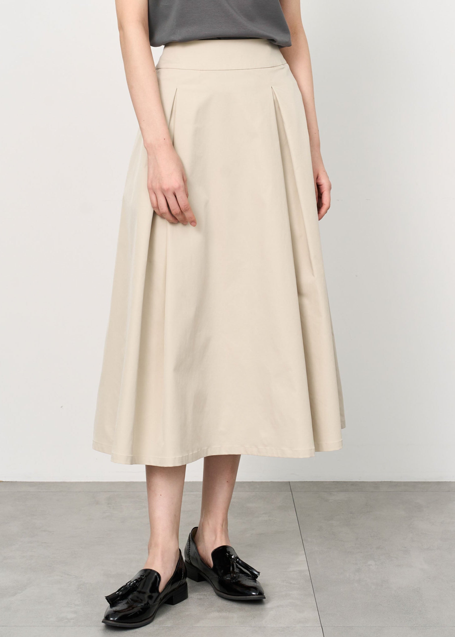 LIMONTA Pleated Skirt