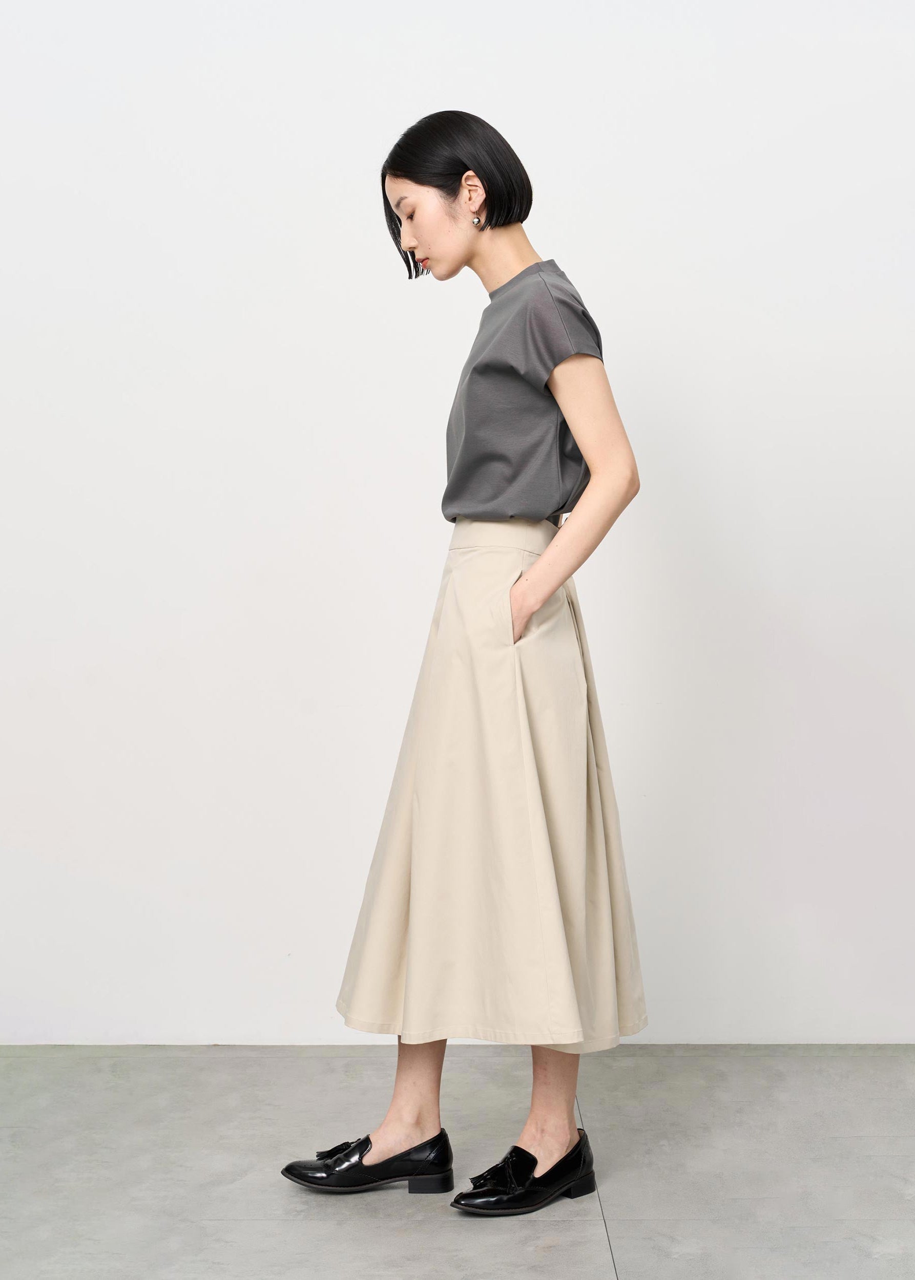 LIMONTA Pleated Skirt