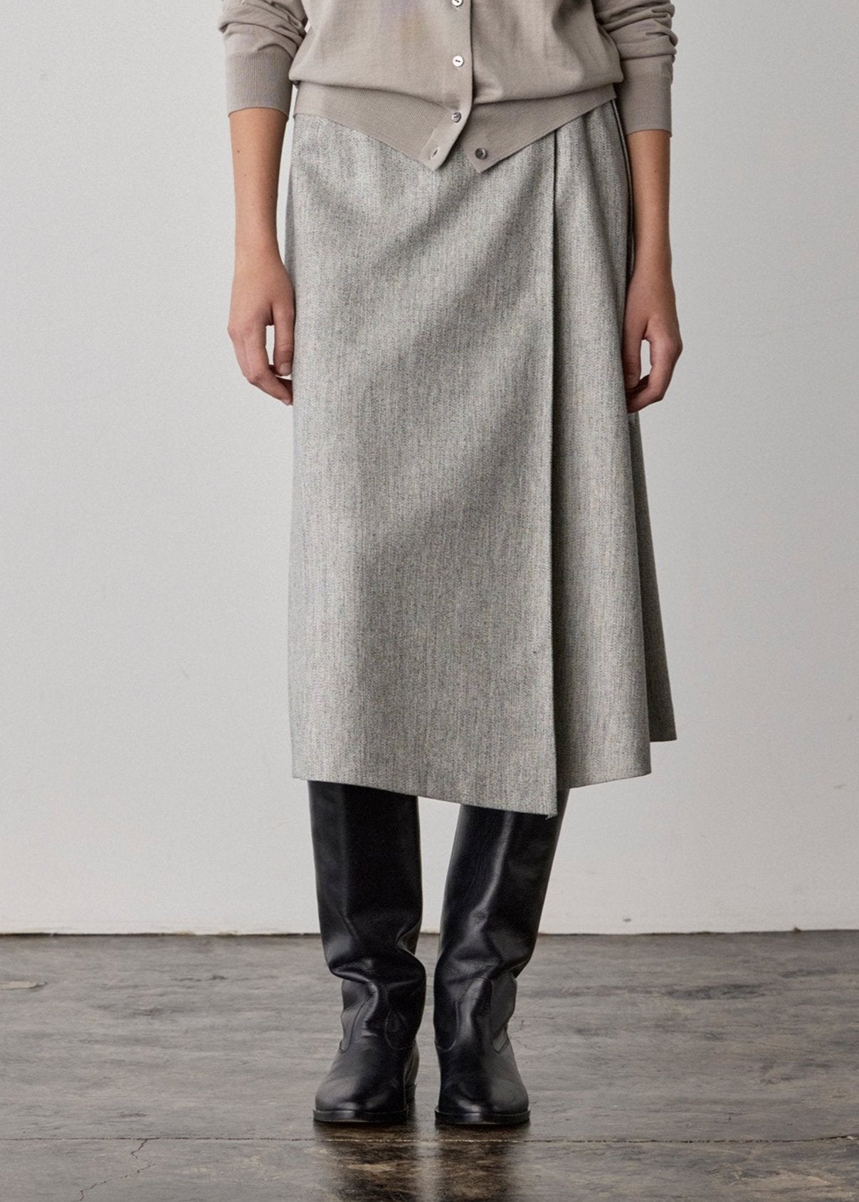 Herringbone Skirt