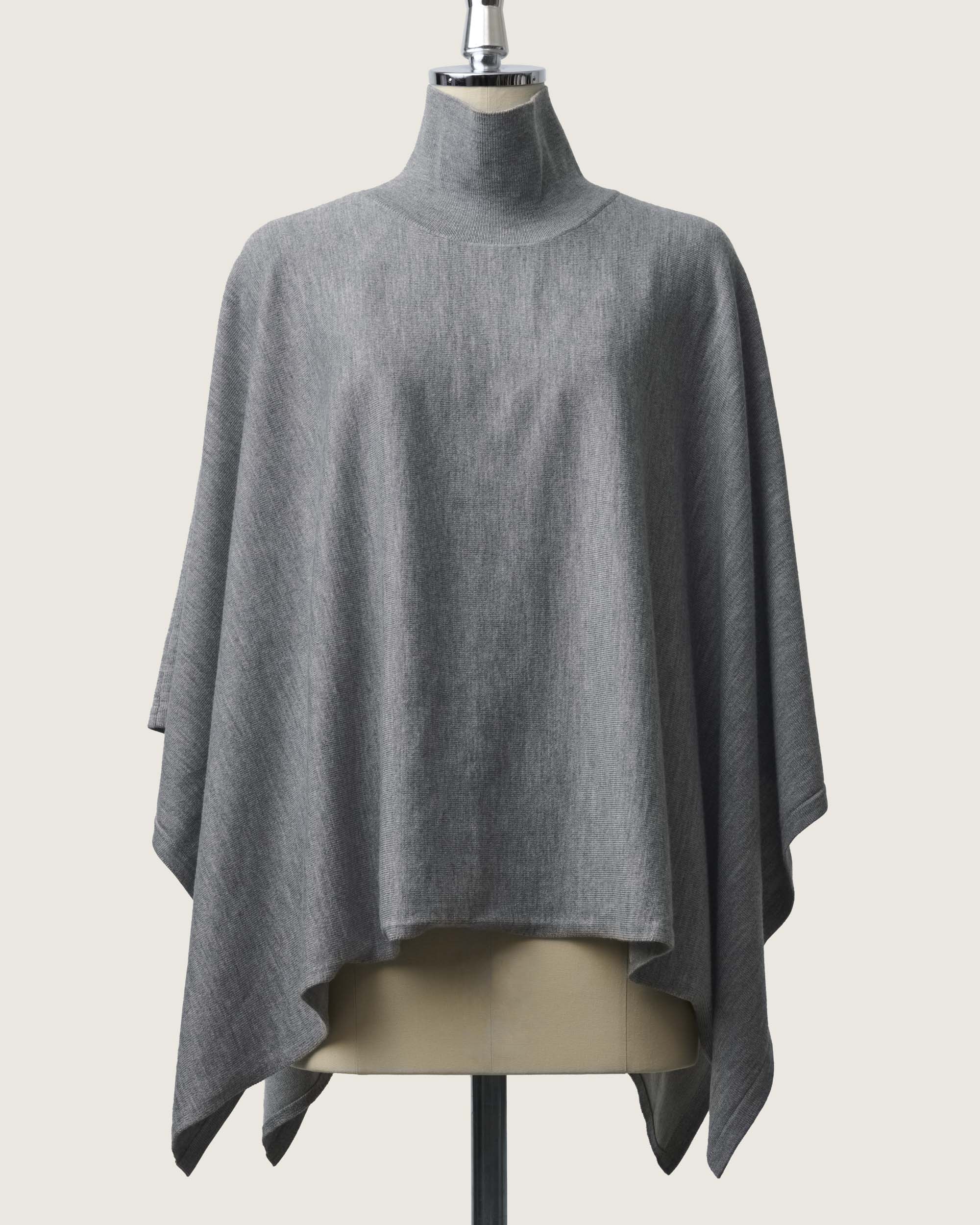 Wool-Blend 2WAY Cape