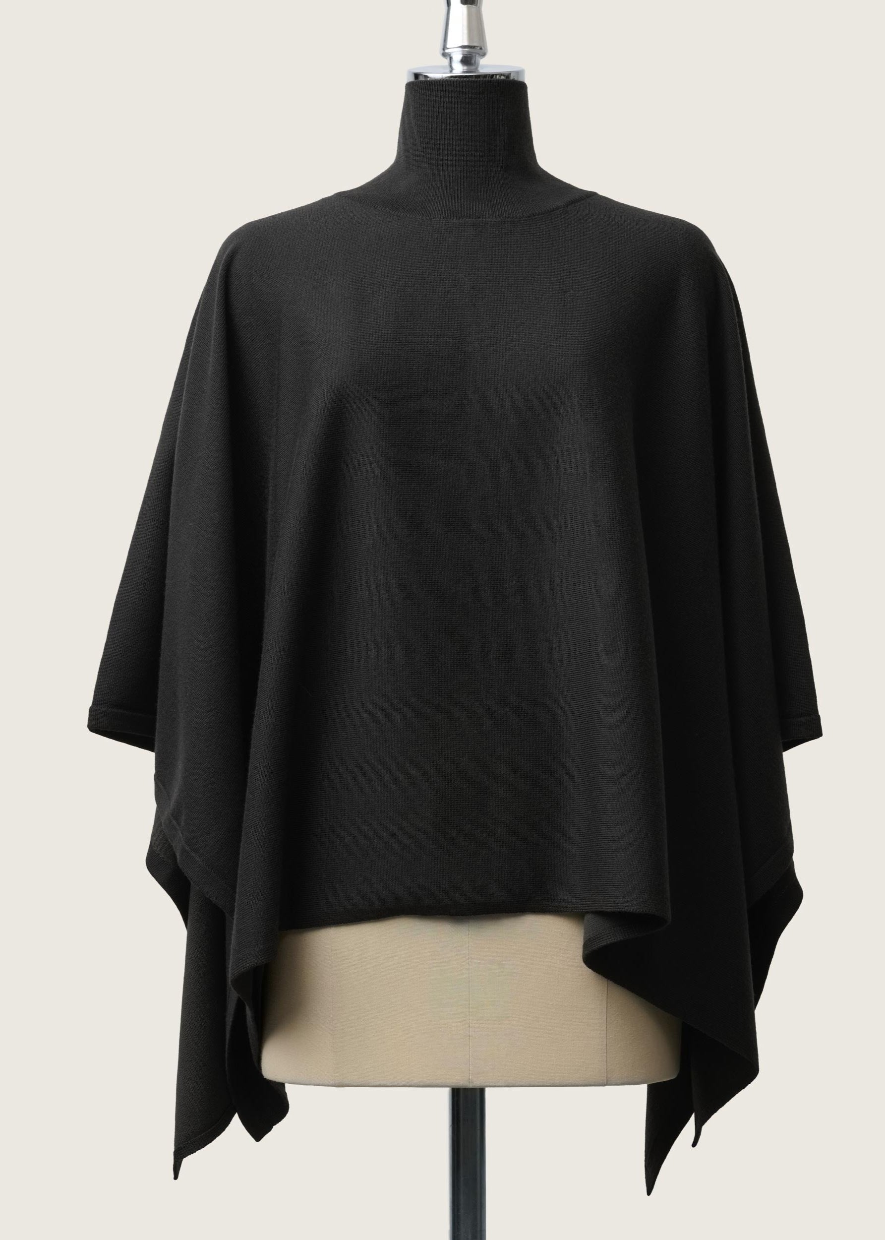 Wool-Blend 2WAY Cape