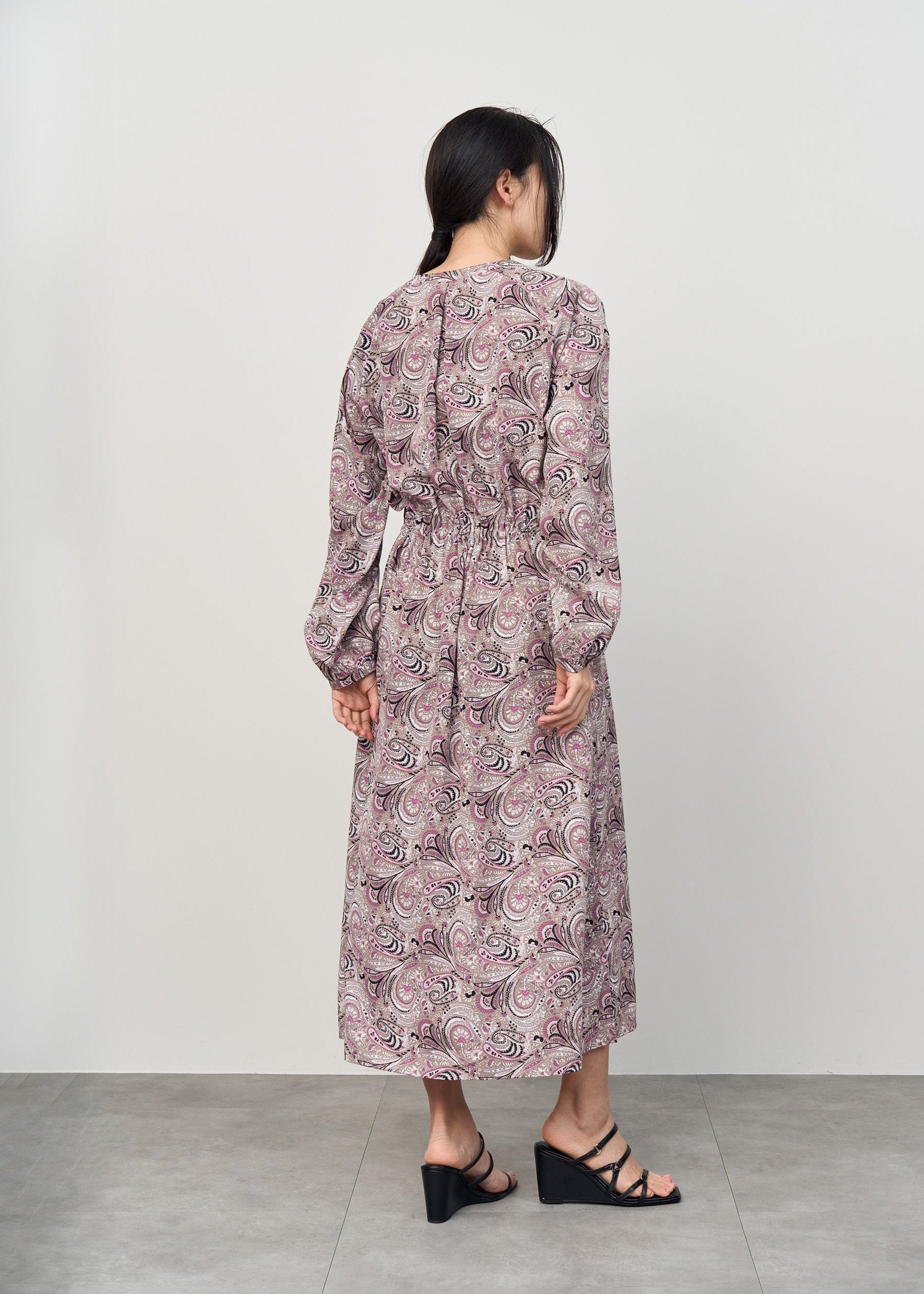 Paisley Pattern Dress