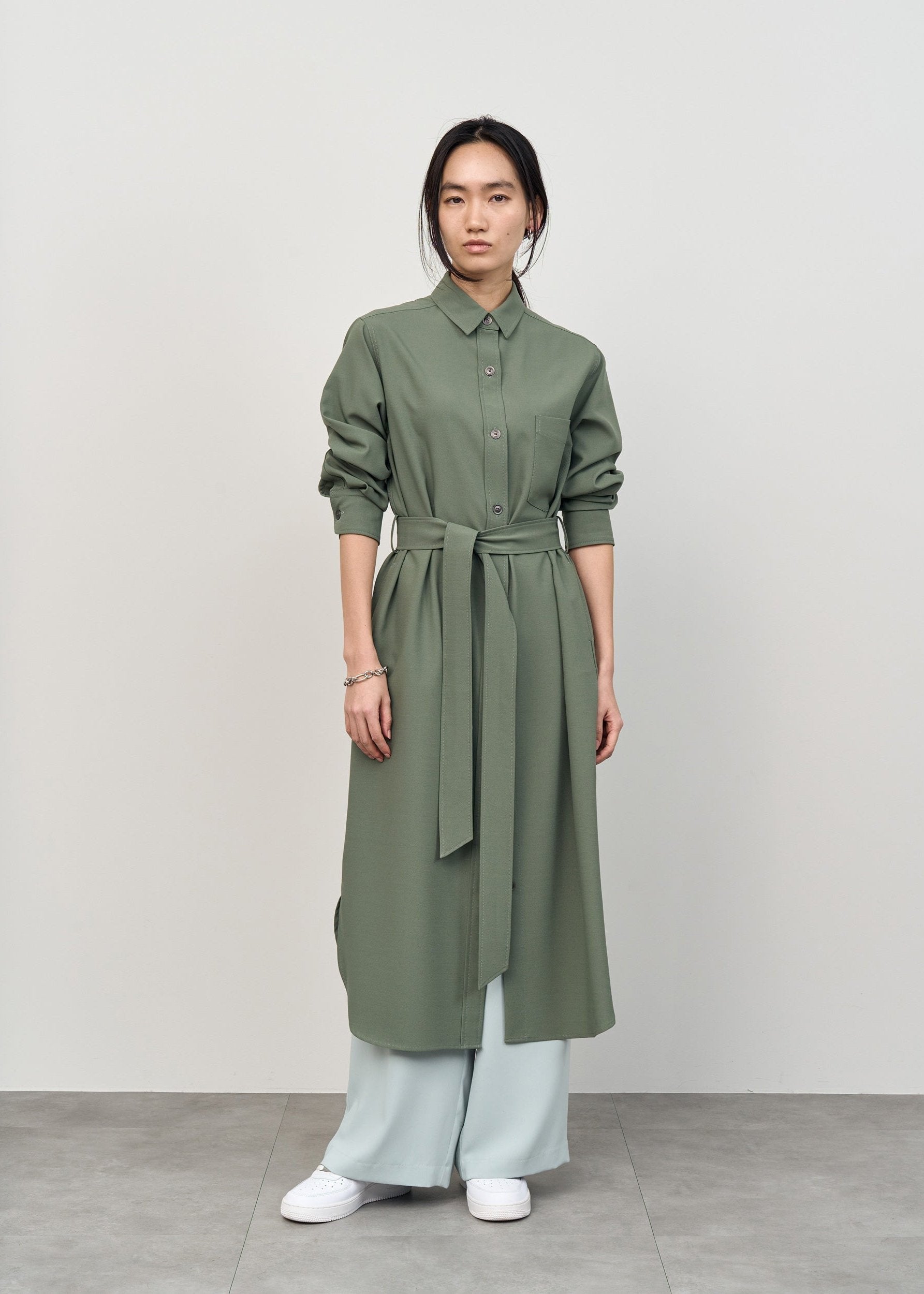 Soft Oxford Shirt Dress