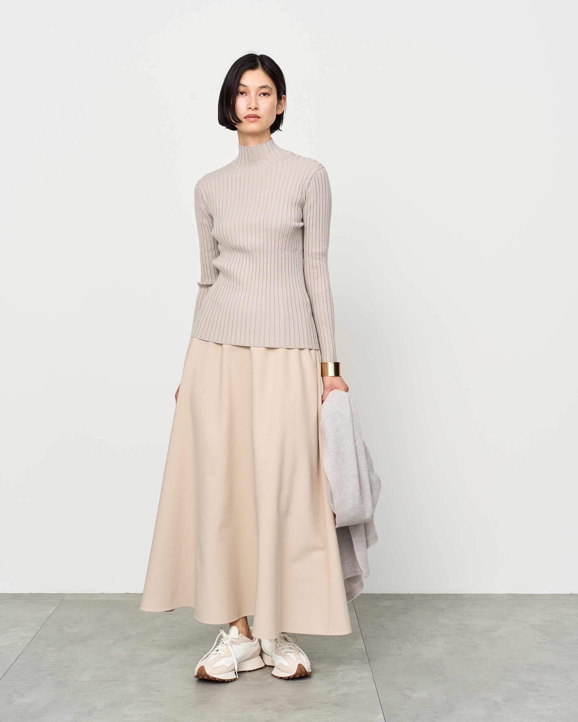 Wide Rib Turtleneck