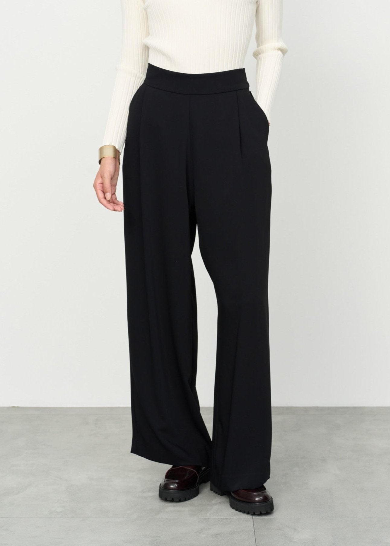 Drapey Pleated Pants