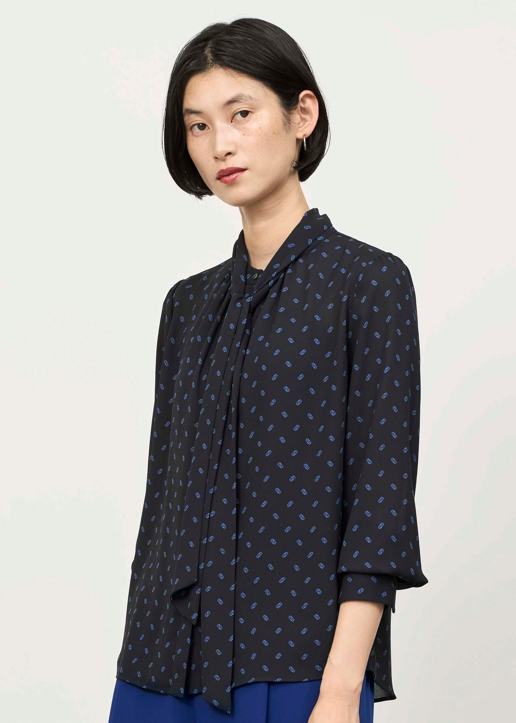 Bit Pattern Blouse