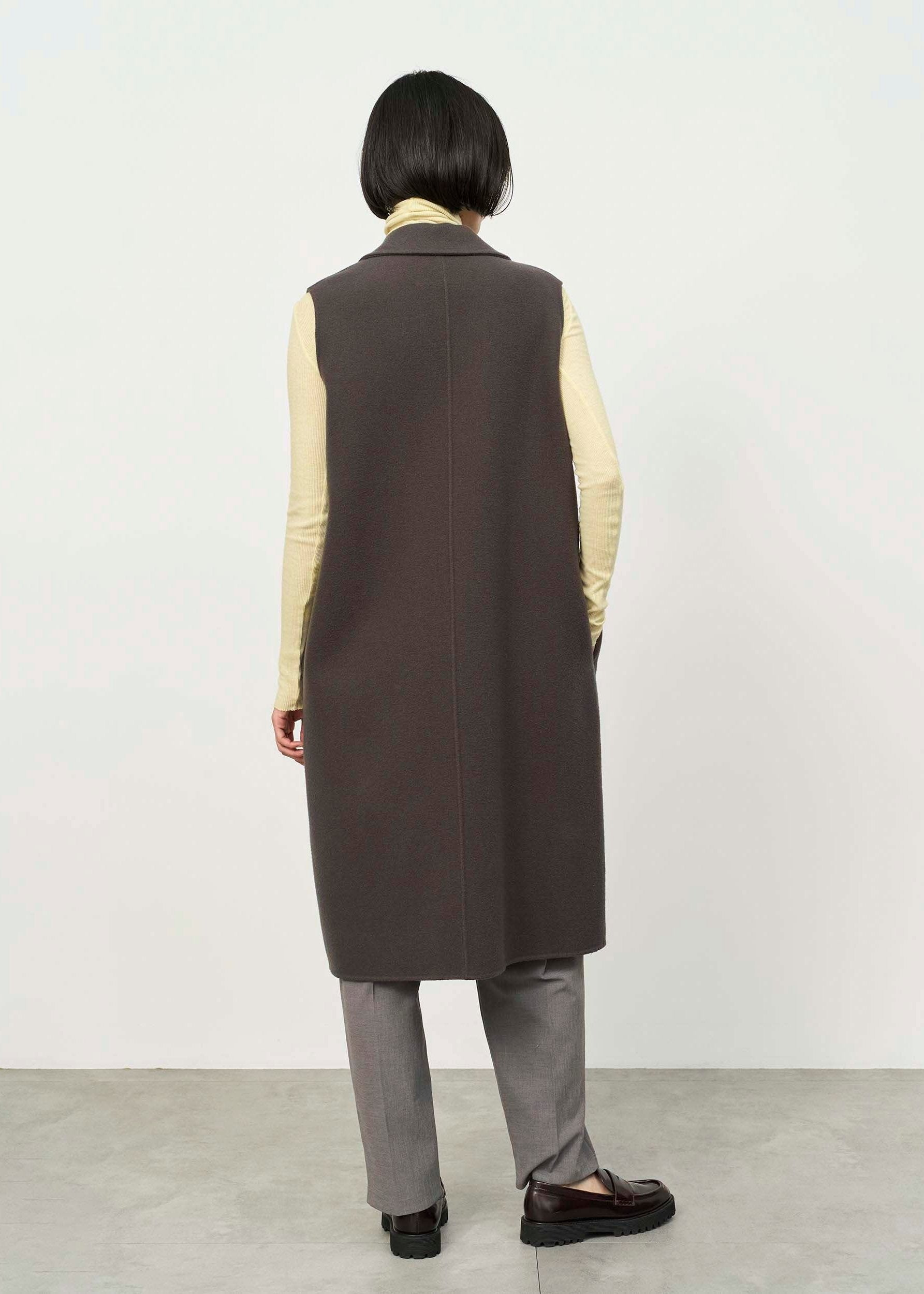 Double-faced Wool Gilet