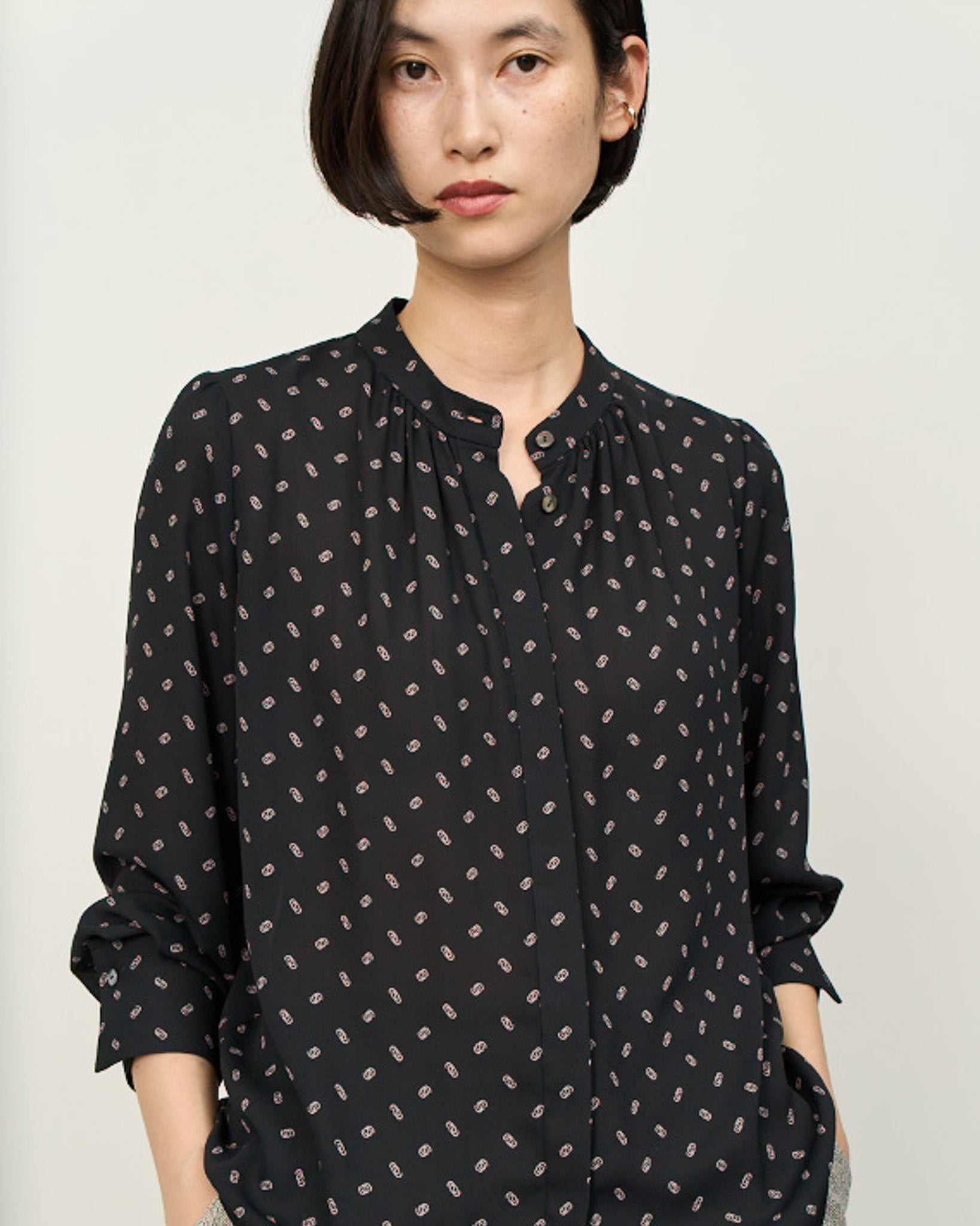 Bit Pattern Blouse