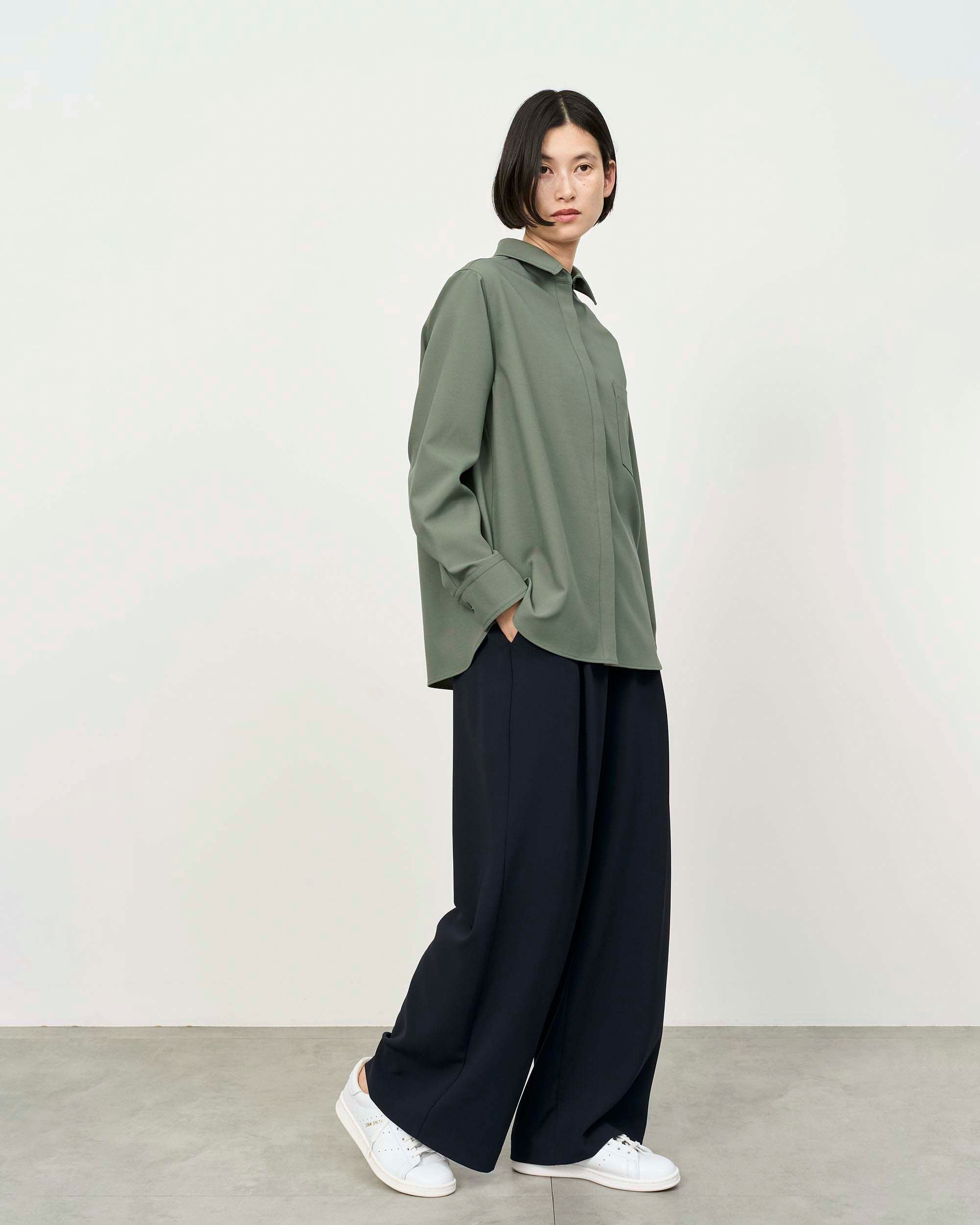 Drapey Pleated Pants