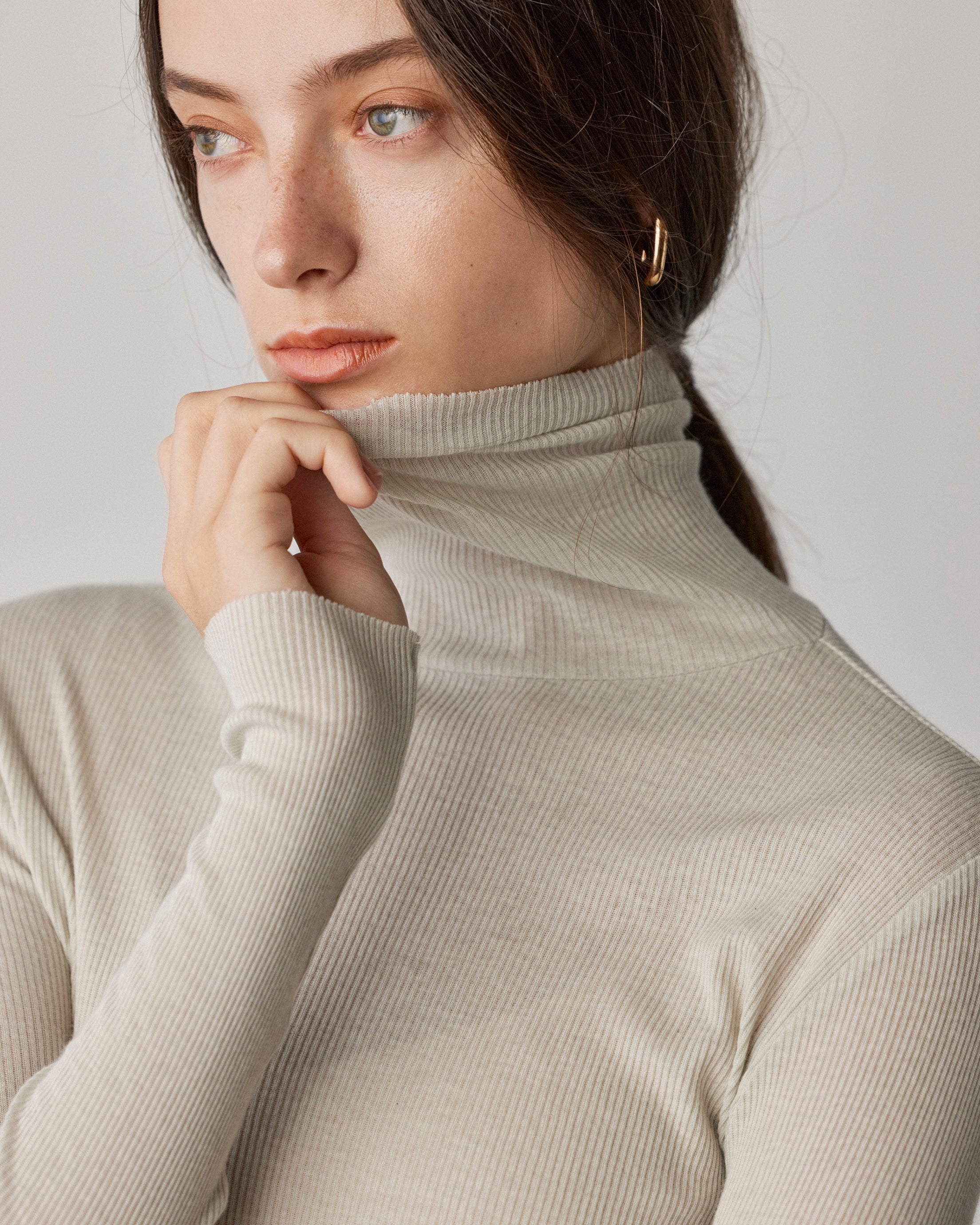 Cashmere Blend Turtleneck