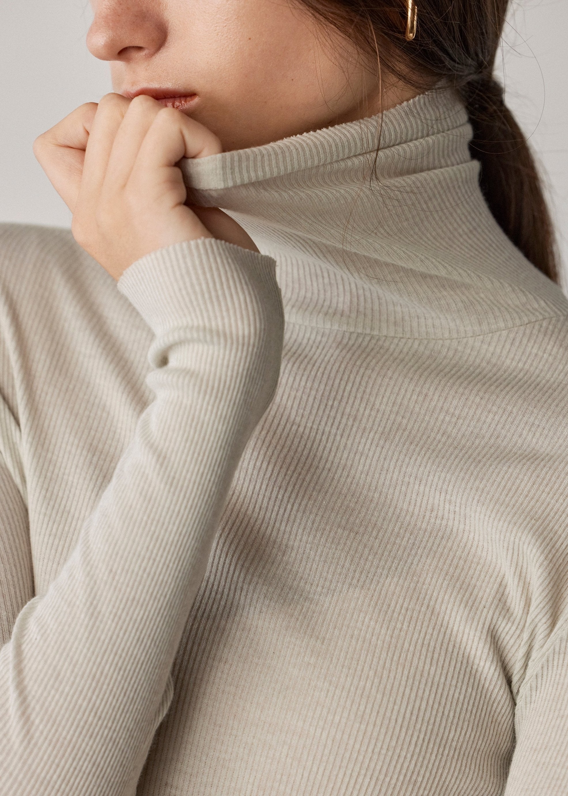 Cashmere Blend Turtleneck