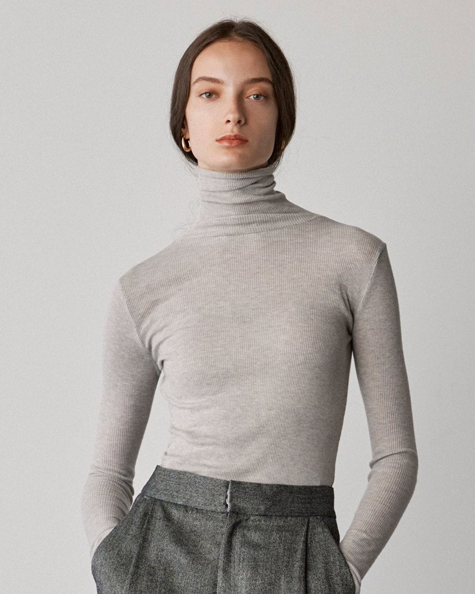 Cashmere Blend Turtleneck