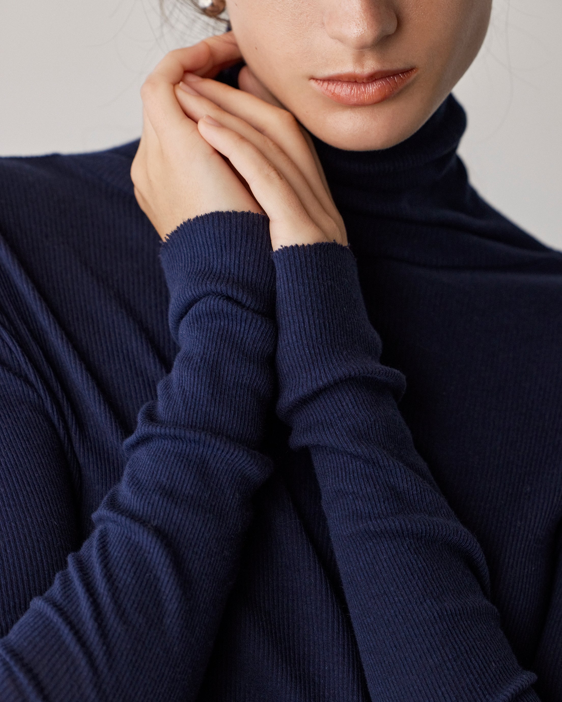 Cashmere Blend Turtleneck