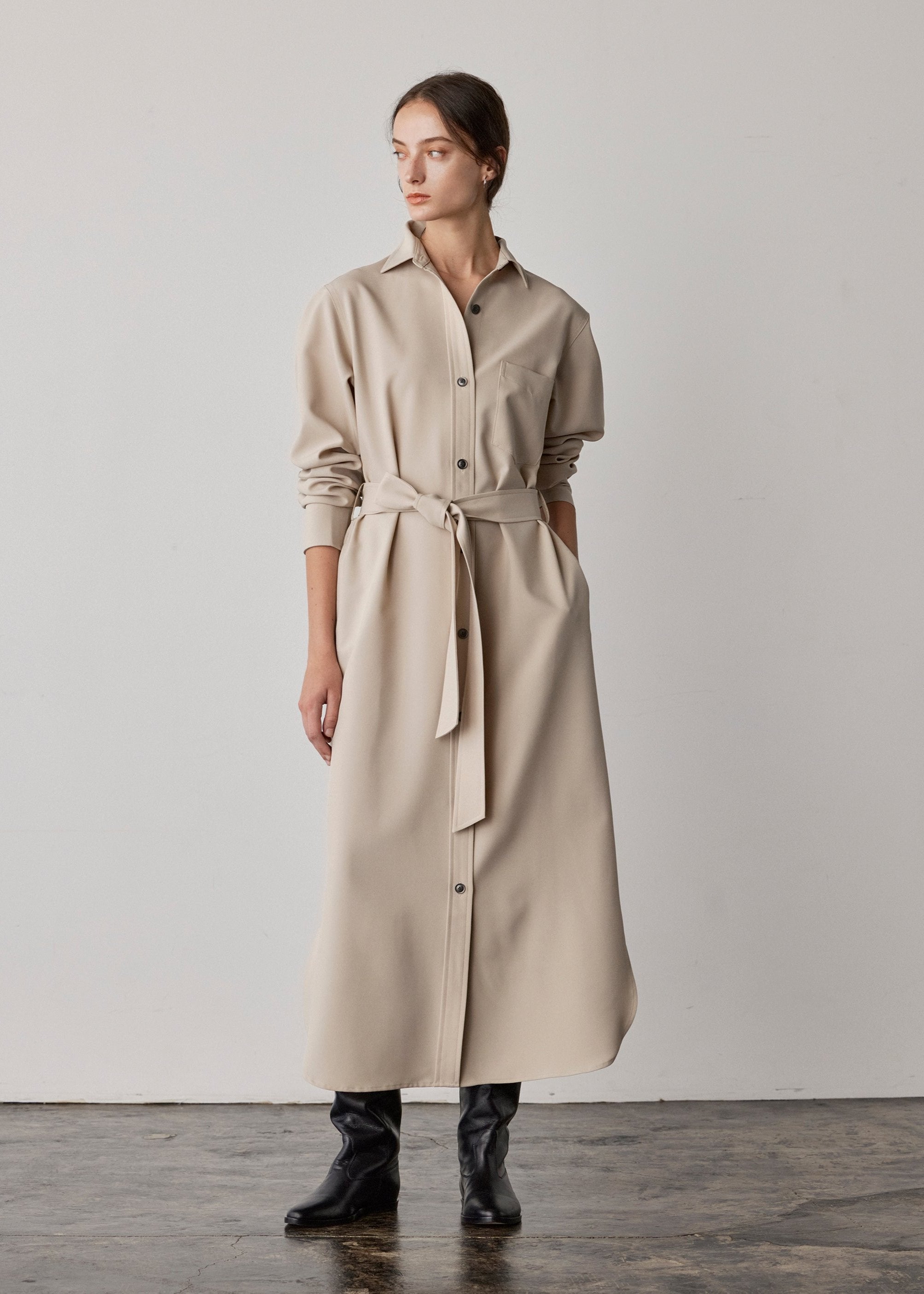 Soft Oxford Shirt Dress