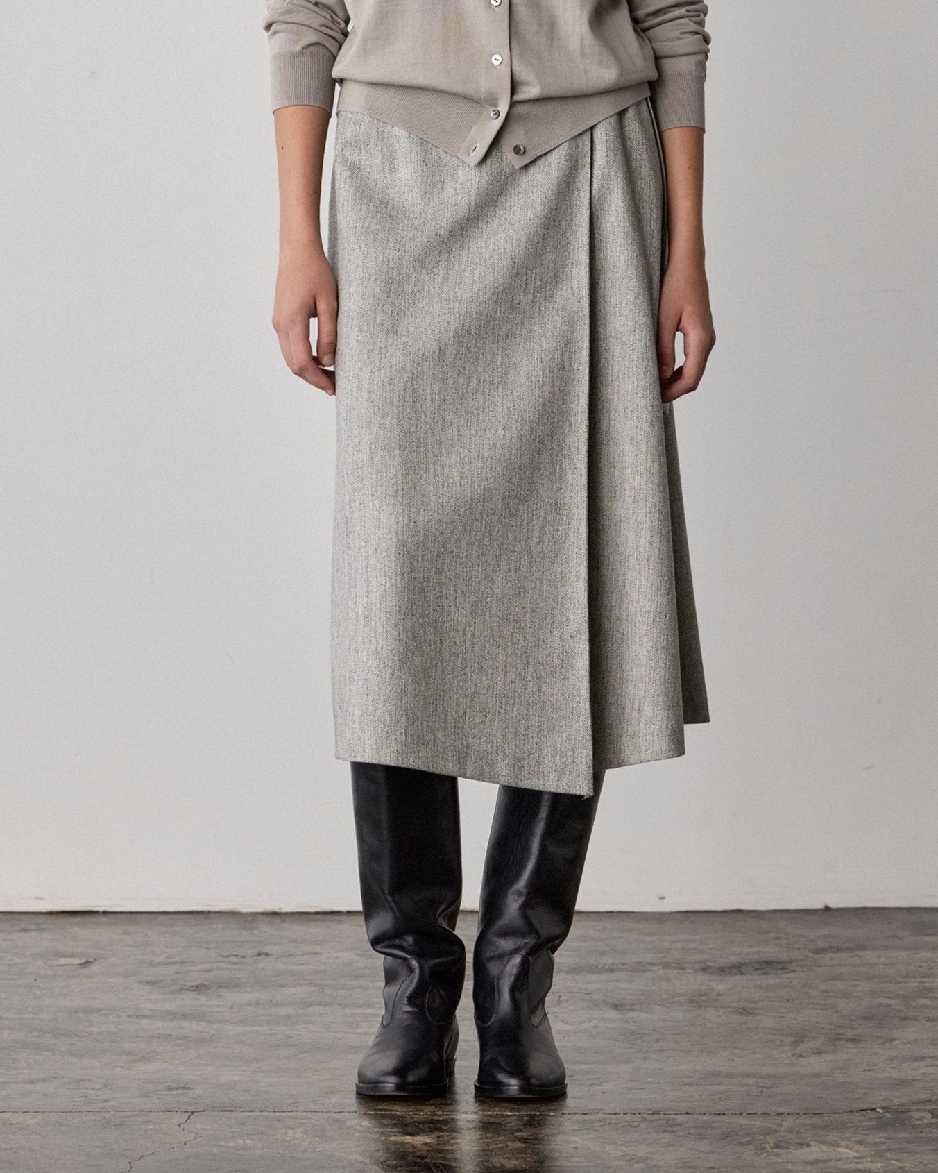 Herringbone Skirt