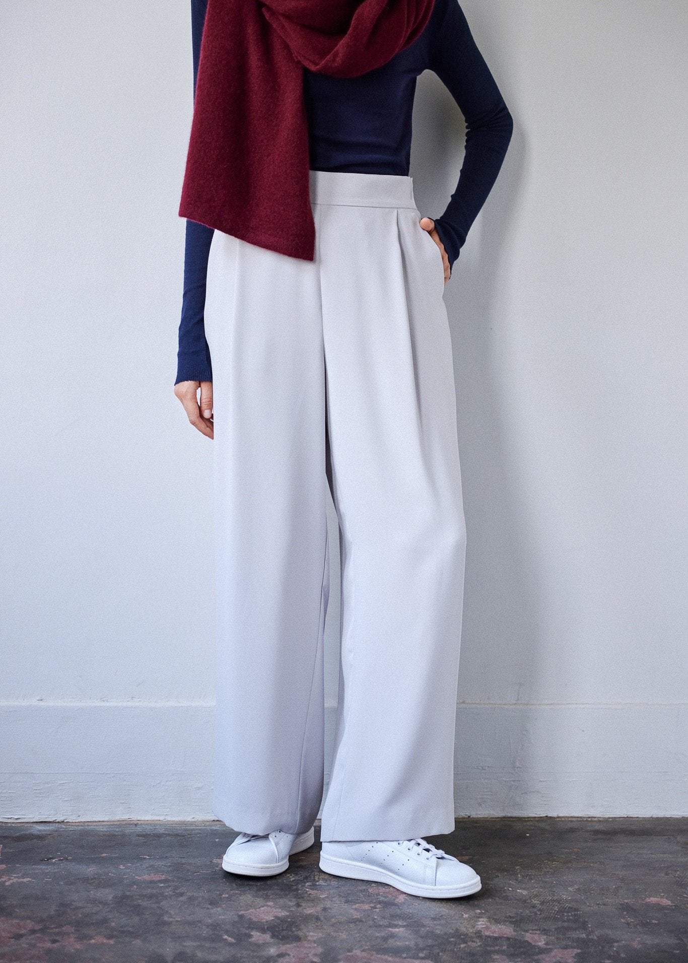 Drapey Pleated Pants