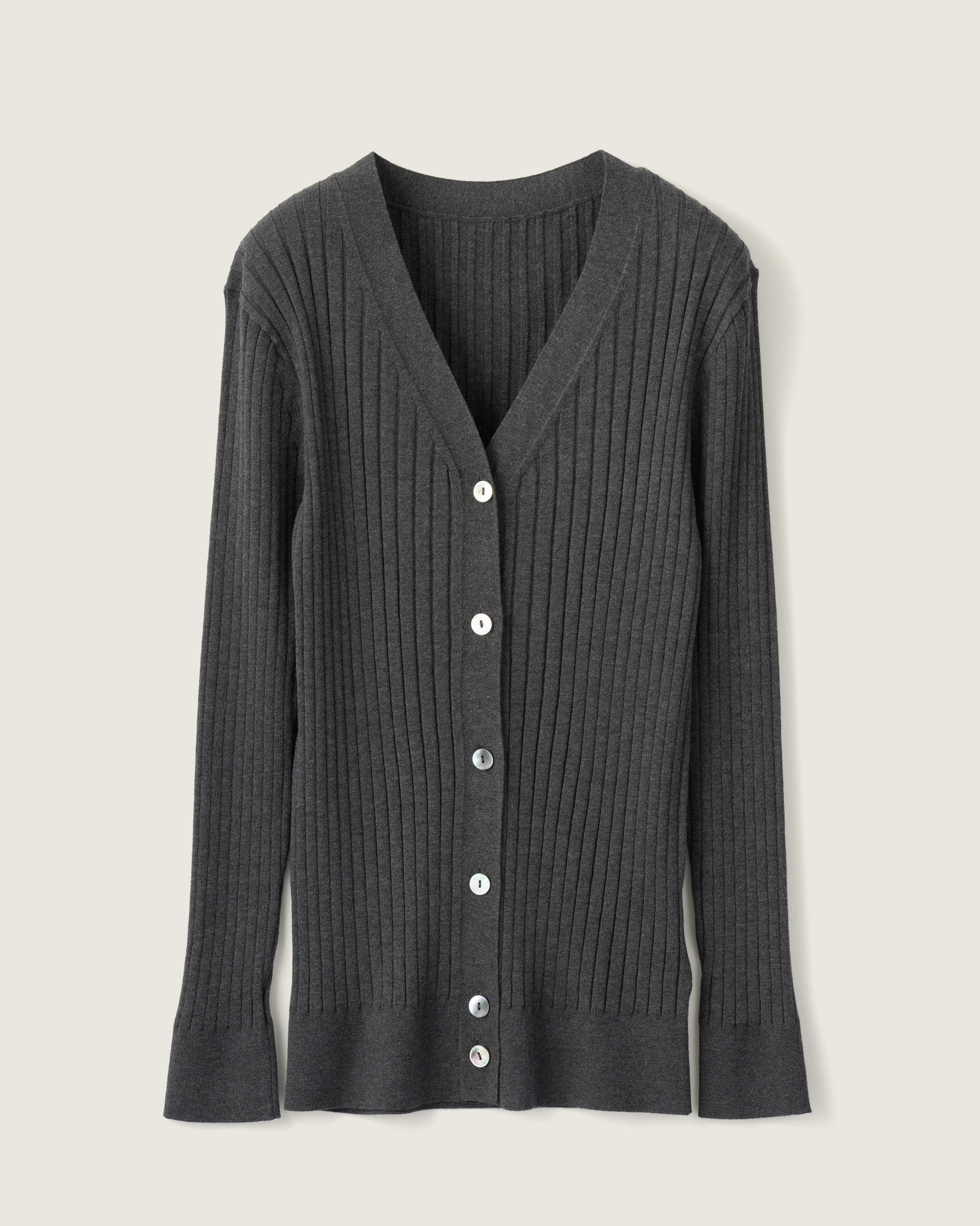 Wide Rib Cardigan