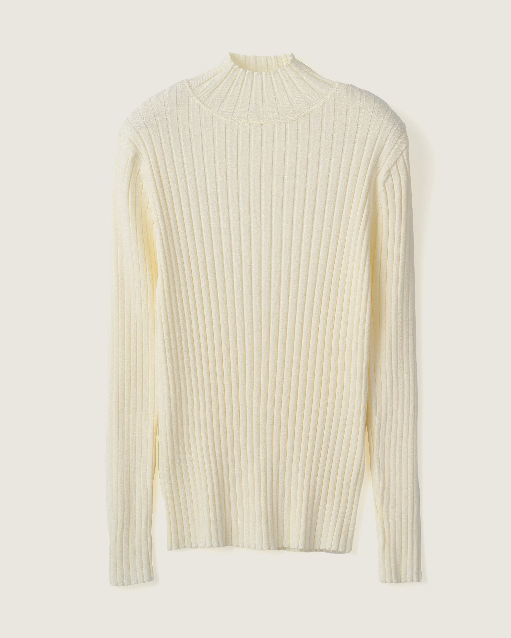 Wide Rib Turtleneck