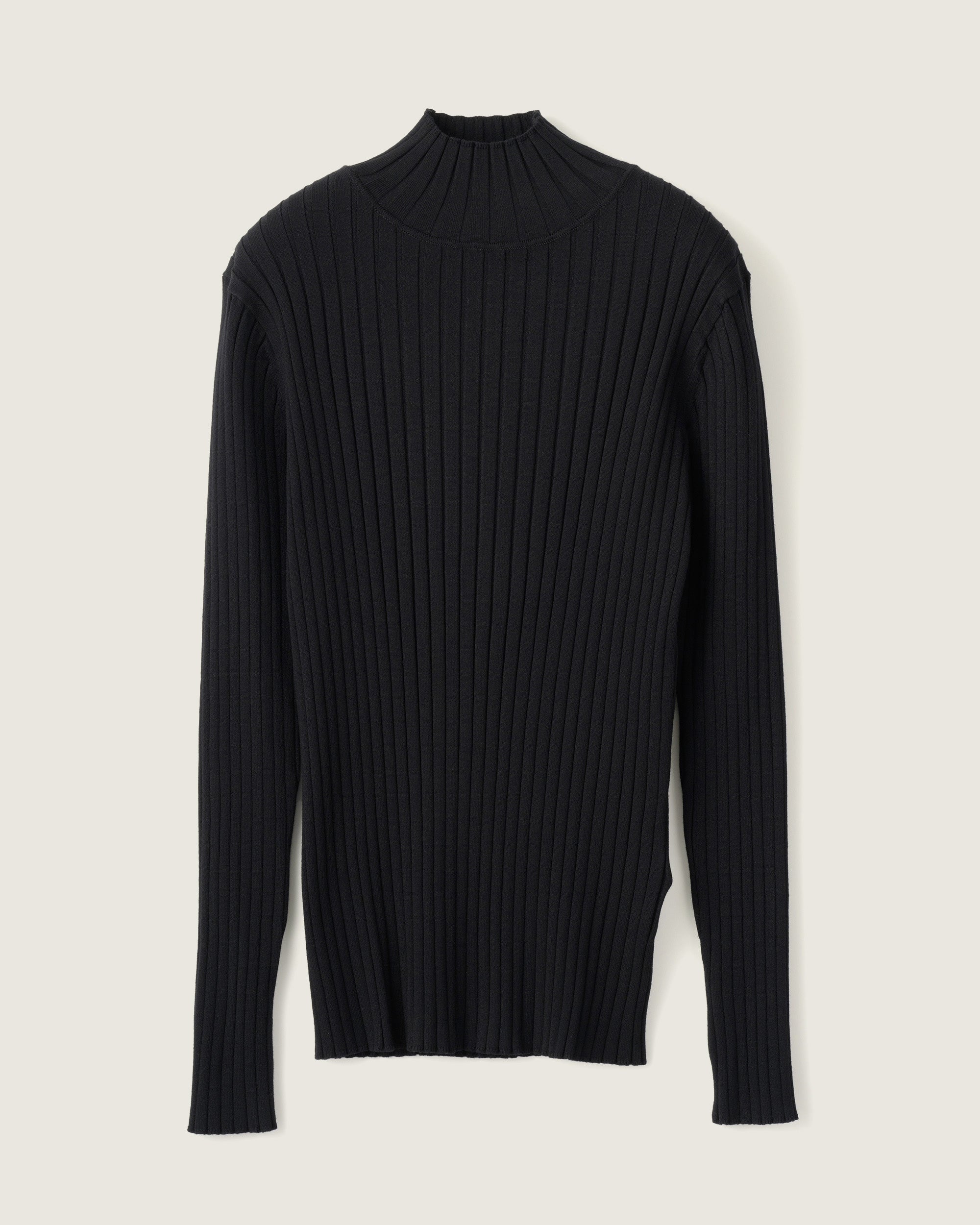 Wide Rib Turtleneck